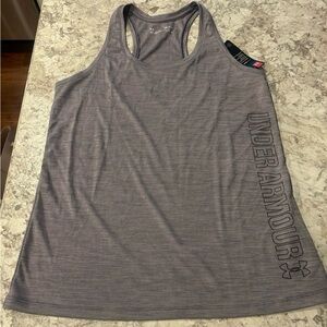 Women’s Under Armour Purple Side Logo Tank NWT MEDIUM